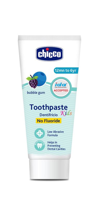 Tooth Paste Bubble Gum No Fluoride (1-6Y) (50g) image number 0